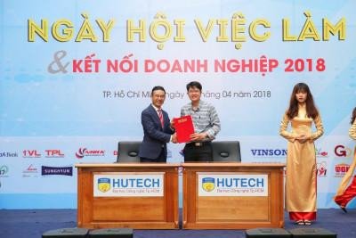 OneTech Asia ký thỏa thuận hợp tác với HUTECH