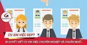 Bí quyết viết CV chuyên nghiệp và chuẩn nhất