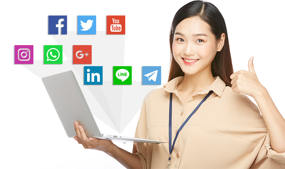 Chèn các liên kết từ các kênh liên quan của công ty bạn vào Job Desctiption