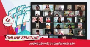 Online Seminar: HƯỚNG DẪN VIẾT CV CHUẨN NHẬT