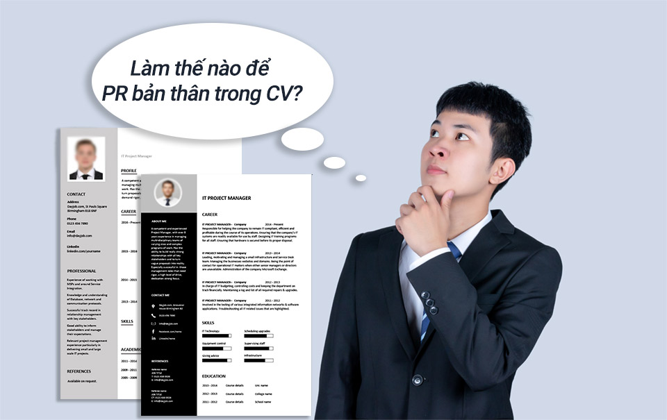 Làm thế nào để PR bản thân trong CV