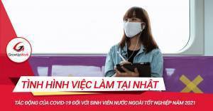 Ảnh hưởng của Covid đến hoạt động tìm việc tại Nhật của sinh viên nước ngoài năm 2021