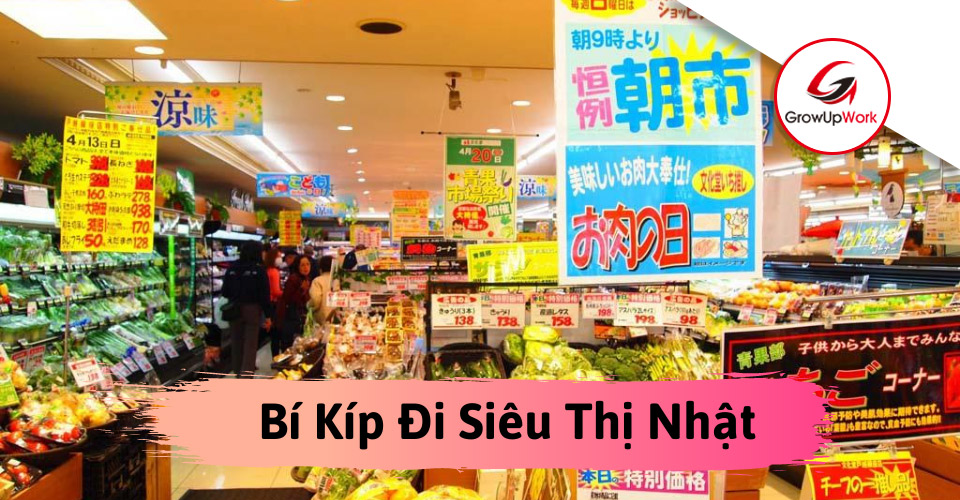 Bí kíp đi siêu thị Nhật