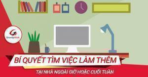 Bí quyết tìm việc làm thêm ngoài giờ hành chính