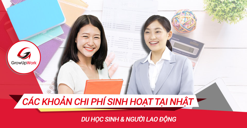 Các khoản phí sinh hoạt tại Nhật đối với du học sinh và người lao động