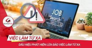 Dấu hiệu phát hiện lừa đảo việc làm từ xa