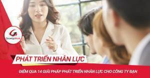 Điểm qua 14 giải pháp phát triển nhân lực cho công ty bạn