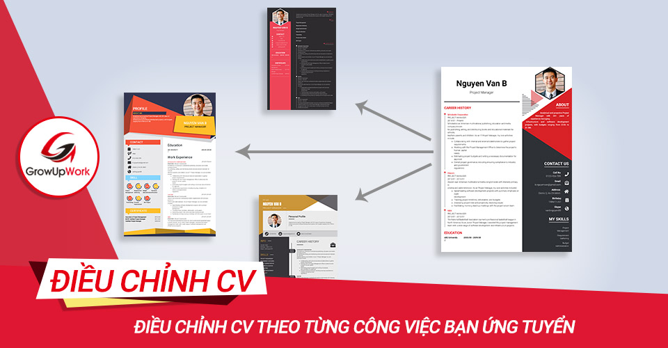 Điều chỉnh CV theo từng công việc bạn ứng tuyển