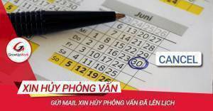 Cách viết thư dời lịch hẹn phỏng vấn bằng tiếng Anh