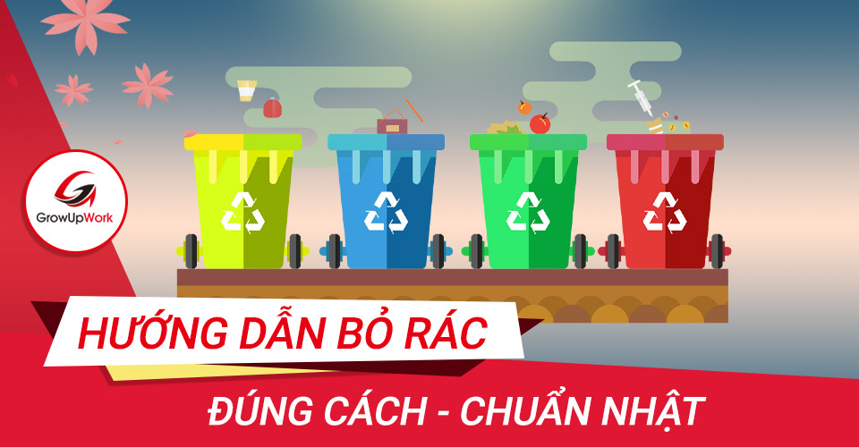 Hướng dẫn bỏ rác đúng cách tại Nhật