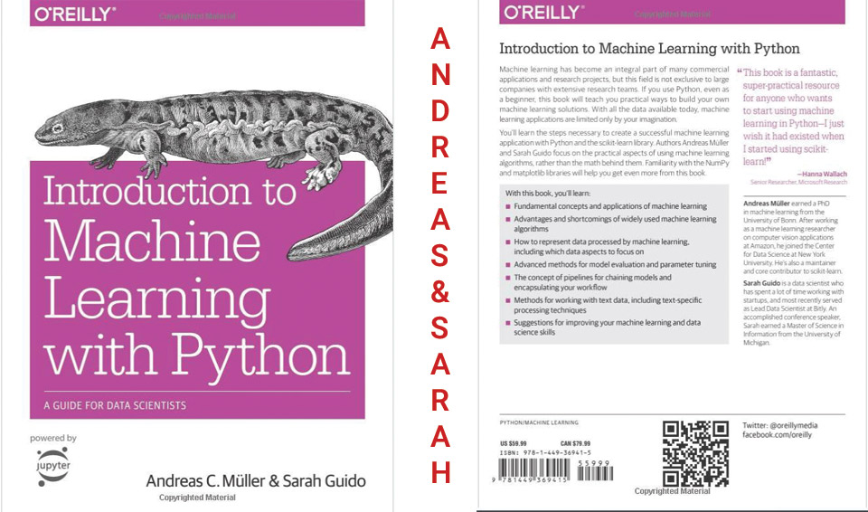 Sách Introduction to Machine Learning with Python: A Guide for Data Scientists