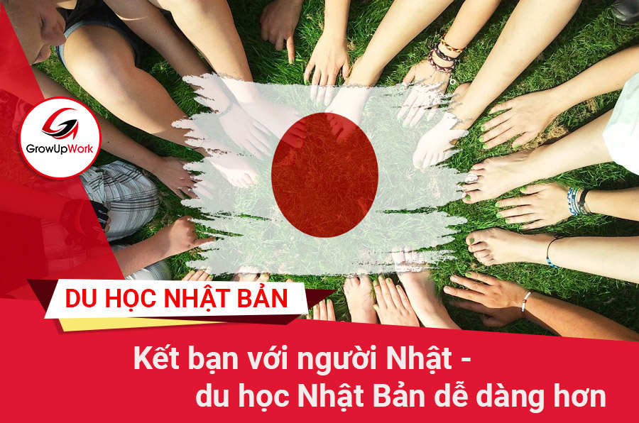 Kết bạn với người Nhật du học Nhật Bản dễ dàng hơn