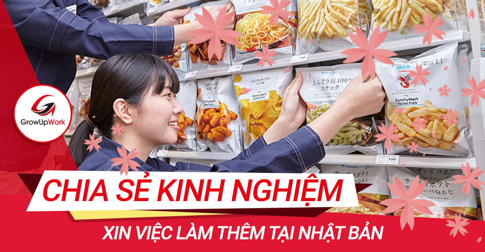 Kinh nghiệm xin việc làm thêm tại Nhật Bản