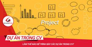 Làm thế nào để trình bày các dự án trong CV?