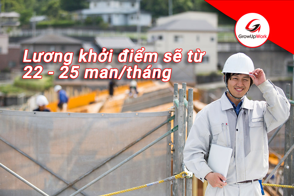 Lương trung bình kỹ sư sang Nhật làm việc