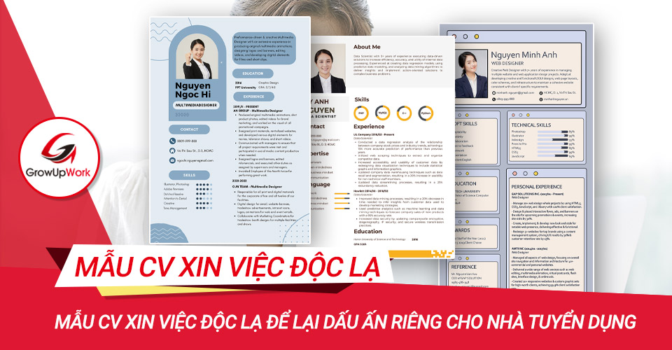 Mẫu CV xin việc độc lạ để lại dấu ấn riêng cho nhà tuyển dụng