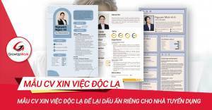 Mẫu CV xin việc độc lạ để lại dấu ấn riêng cho nhà tuyển dụng