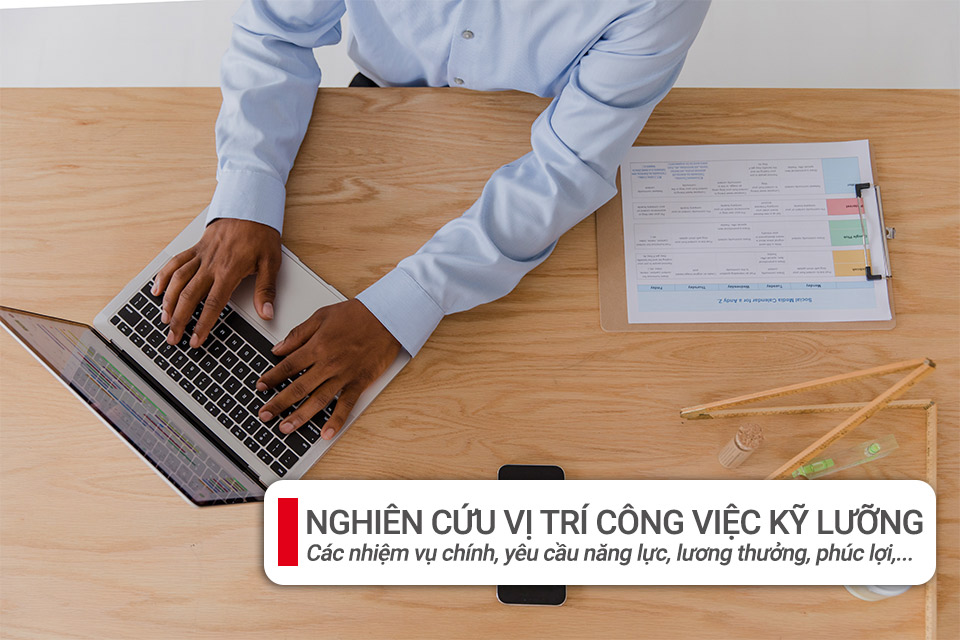 Nghiên cứu vị trí công việc kỹ lưỡng trước khi đăng tin tuyển dụng