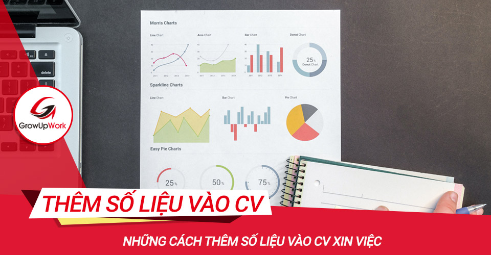 Những cách thêm số liệu vào CV xin việc