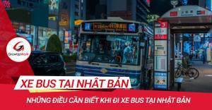 Những điều cần biết khi đi xe bus tại Nhật Bản