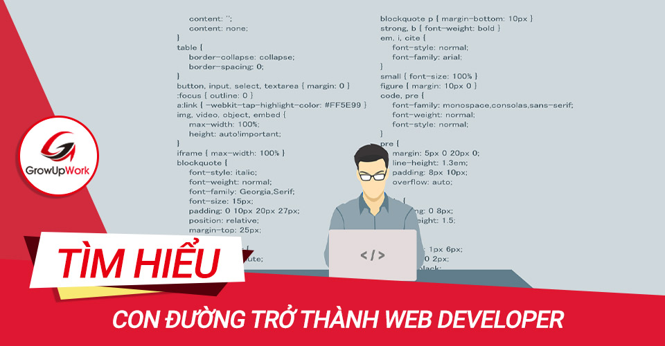 Những điều cần có để trở thành web Developer chuyên nghiệp