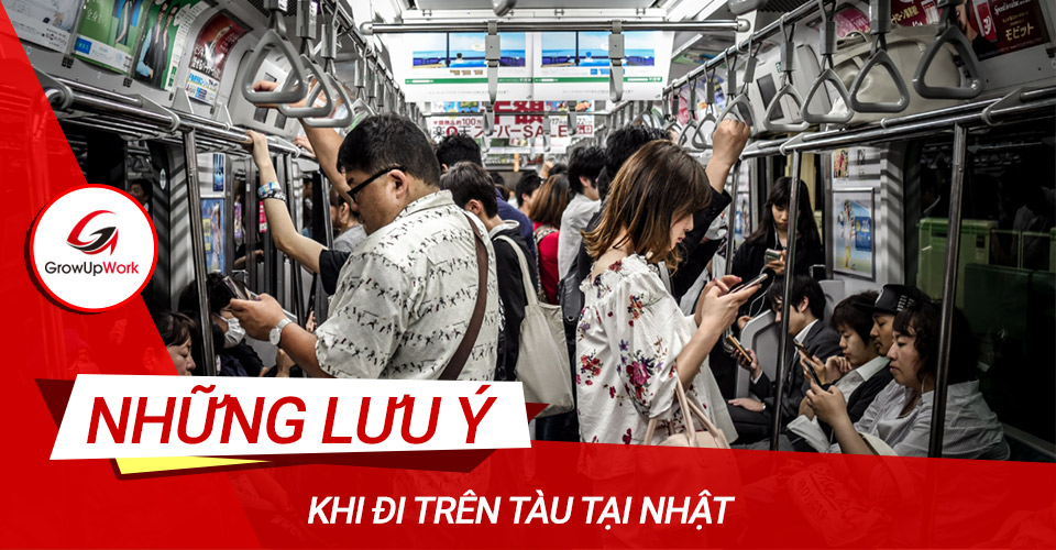 Những lưu ý khi đi trên tàu tại Nhật