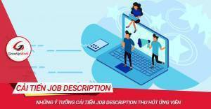 Những ý tưởng cải tiến Job Description thu hút ứng viên