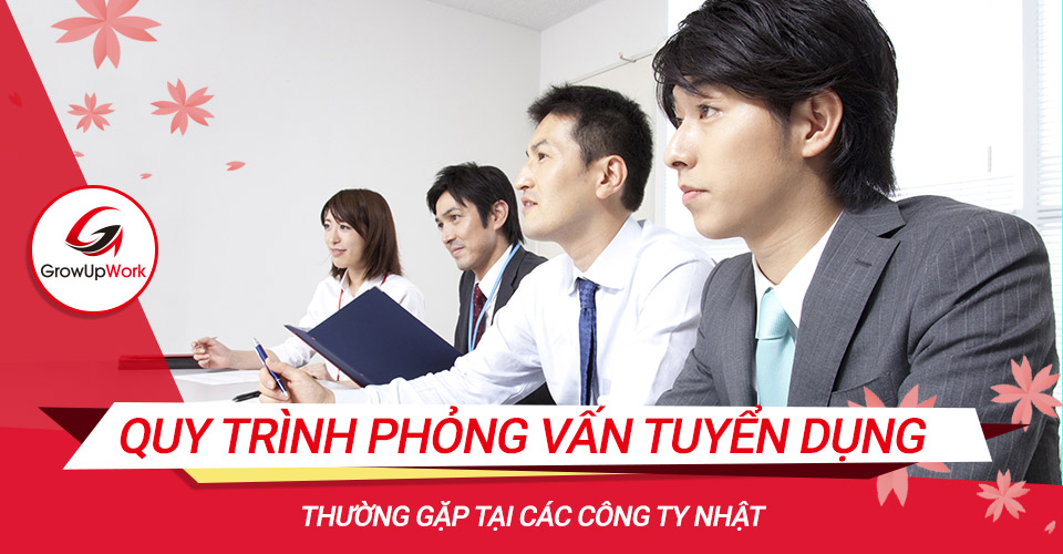 Quy trình phỏng vấn xin việc tại các công ty Nhật