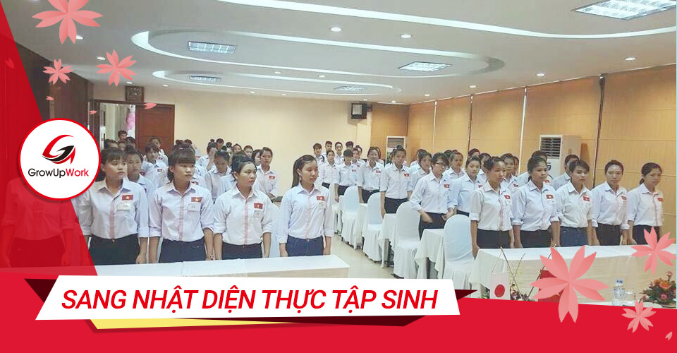 Sang Nhật diện thực tập sinh
