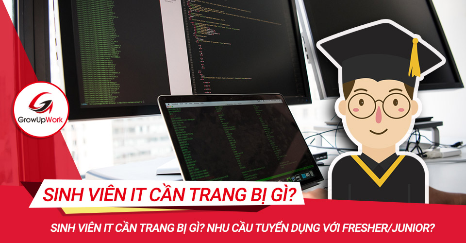 Sinh viên IT cần trang bị gì? Nhu cầu tuyển dụng với Fresher/Junior?
