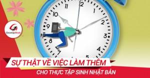 Sự thật về việc làm thêm cho thực tập sinh Nhật Bản