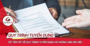 Tất tần tật quy trình tuyển dụng và phỏng vấn xin việc