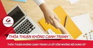Thỏa thuận không cạnh tranh là gì? Gồm những nội dung gì?