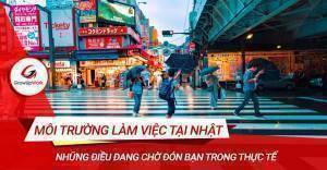 Thực tế môi trường làm việc tại Nhật