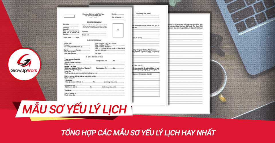 Tổng hợp các mẫu sơ yếu lý lịch hay nhất
