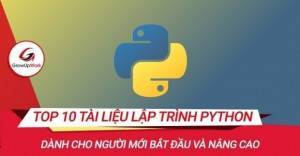 Top 10 tài liệu lập trình Python cơ bản và nâng cao