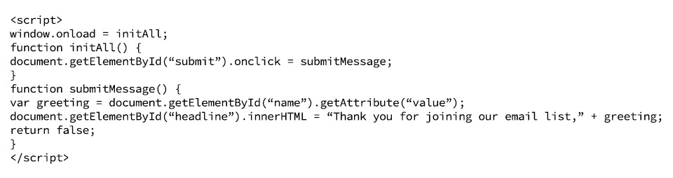 Ví dụ Vanilla JavaScript