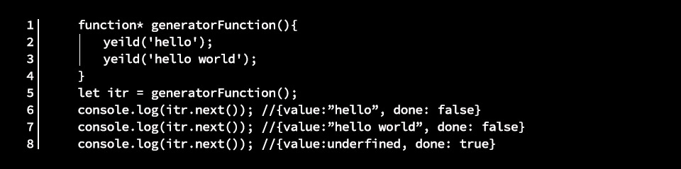 Ví dụ về Generator Function của Redux Saga