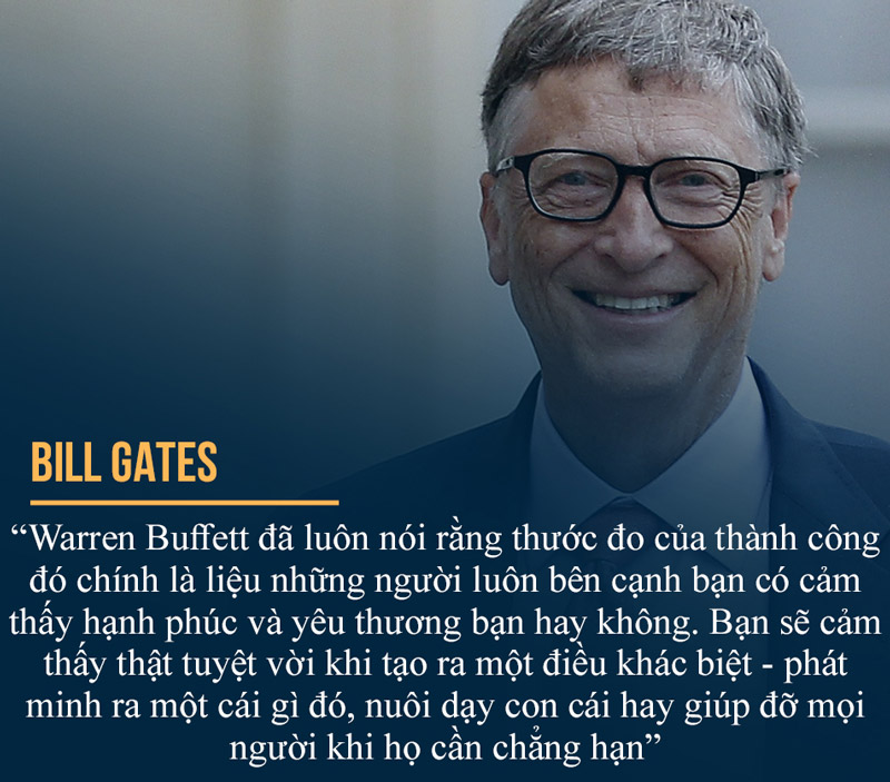Triết lý thành công của Bill Gate