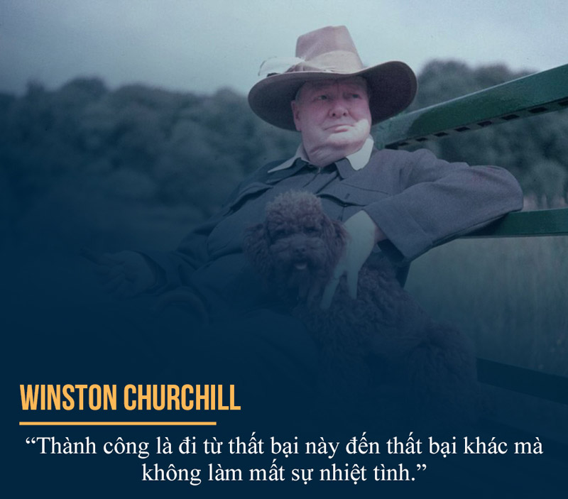 Quan điểm về sự thành công của Winston Churchill 