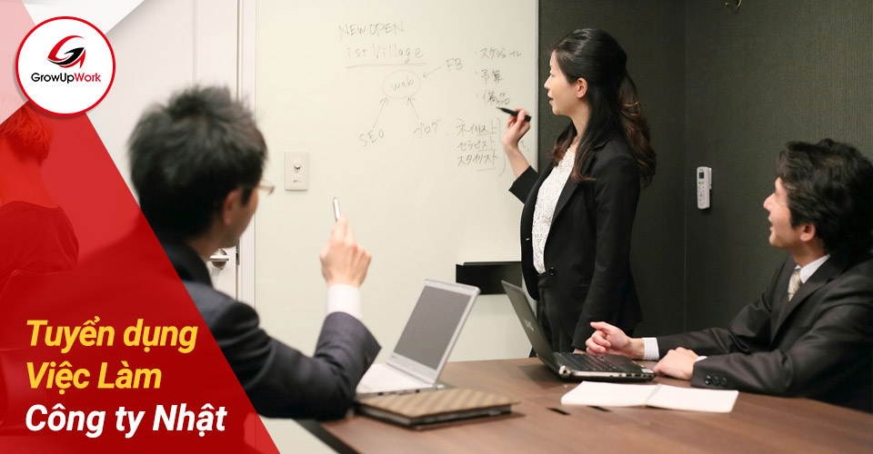 Việc làm nhân viên kinh doanh, trưởng phòng tại các công ty Nhật ở Việt Nam