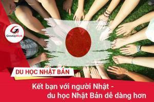 Kết bạn với người Nhật giúp du học Nhật Bản dễ dàng hơn