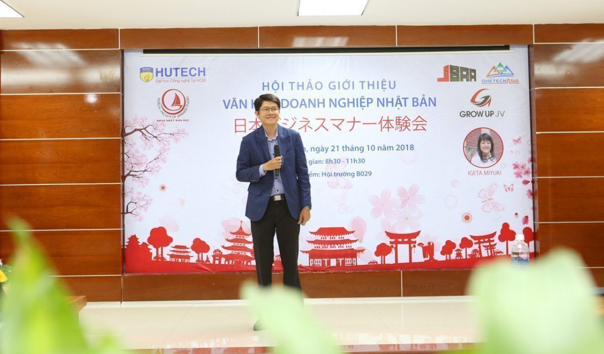 Ông Nguyễn Lâm Thảo - Giám đốc Công ty OneTech Asia và Công ty Grow Up JV