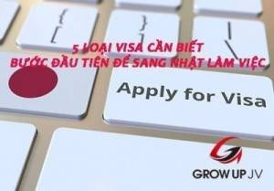 5 loại visa cần biết - Bước đầu tiên để sang Nhật