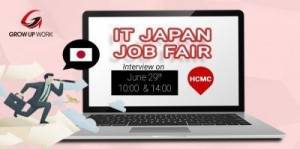 Ngày hội việc làm GrowUpWork - IT JOB FAIR 29/06/2019