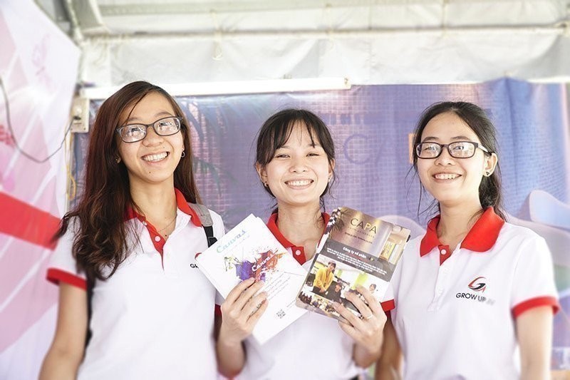 Ngày hội việc làm GROW UP WORK tham gia
