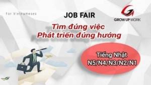 Ngày hội tuyển dụng nhân tài tiếng Nhật cao cấp